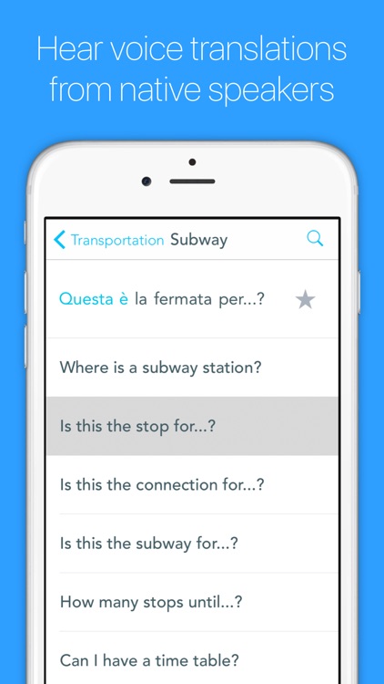 English to Italian Translations for Travelers
