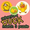 Lucky Wonder Duck Match3 Puzzle for Kids