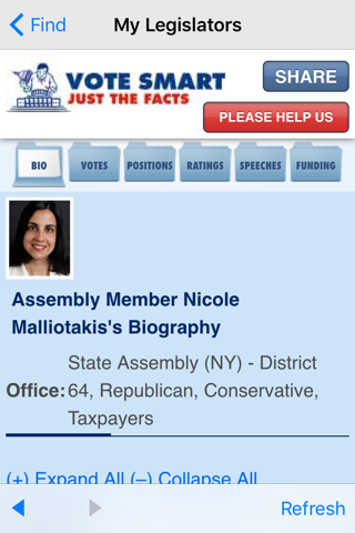MyLegis : New York — Find your Legislators & Legislative Districts screenshot 3