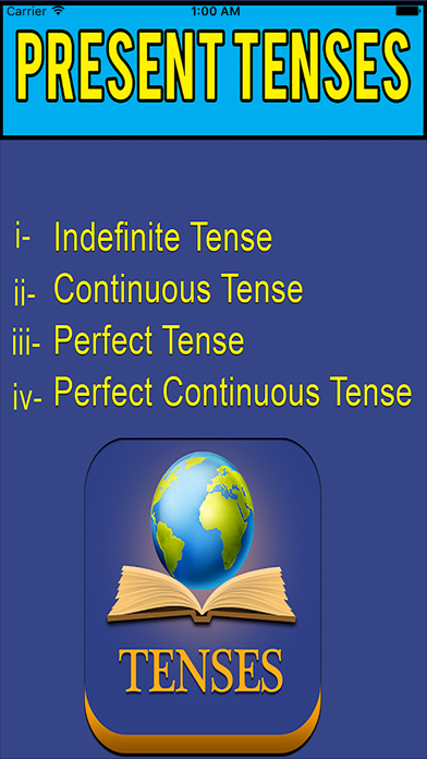 How to cancel & delete English Tenses - Learn Tenses from iphone & ipad 1