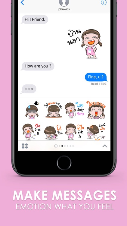 NomYen Stickers Emoji Keyboard By ChatStick
