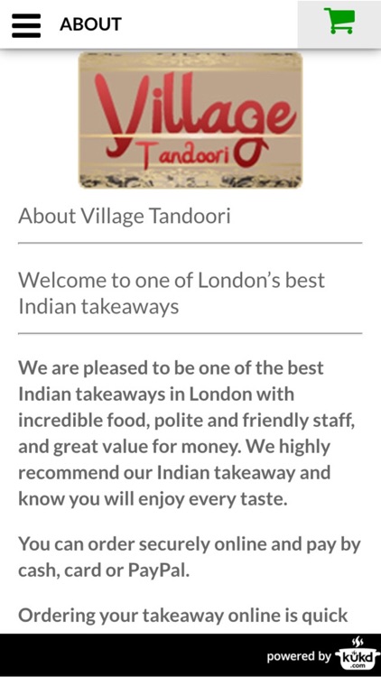 Village Tandoori Indian Takeaway screenshot-3