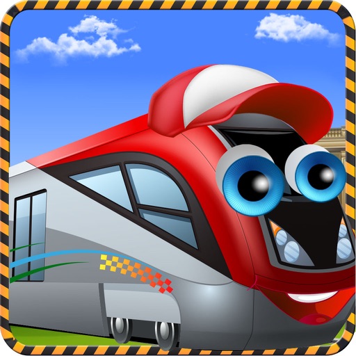 Metro Train Factory Simulator Kids Games Icon