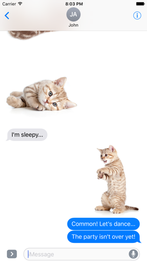 Cute Kittens Sticker Pack(圖5)-速報App