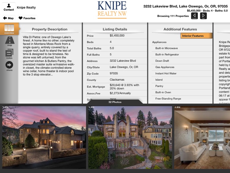 Knipe Realty Home Search for iPad screenshot-3