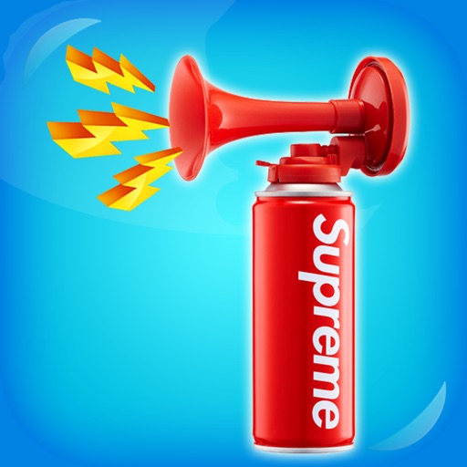 Stadium Air Horn Push Loud Sound icon