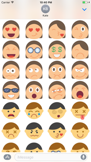 Funny Emoji Stickers Plus(圖2)-速報App