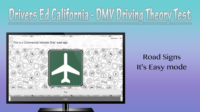 Drivers Ed California - DMV Driving Theory Test(圖1)-速報App