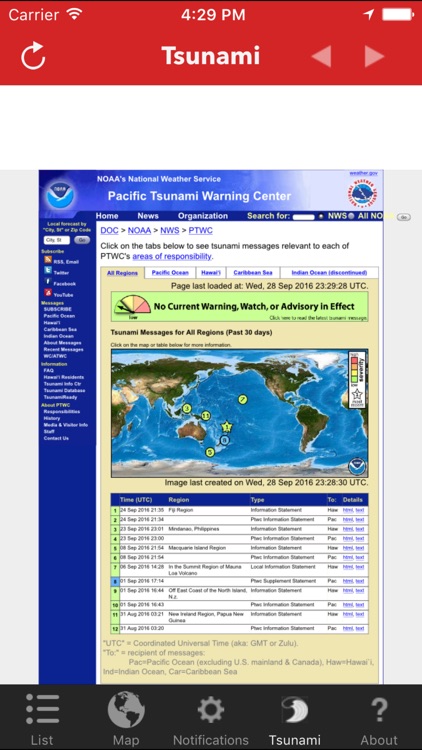 Earthquake Lite - Realtime Tracking App screenshot-4