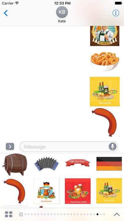 Oktoberfest Stickers