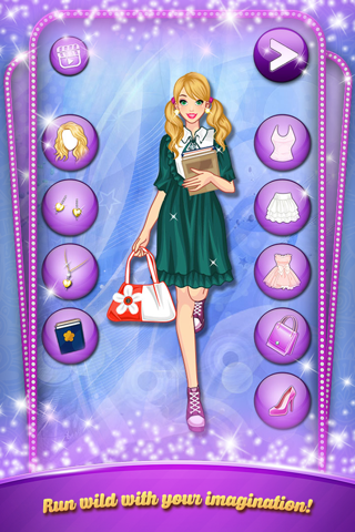 College Girl: Dress Up Game For Girls screenshot 3