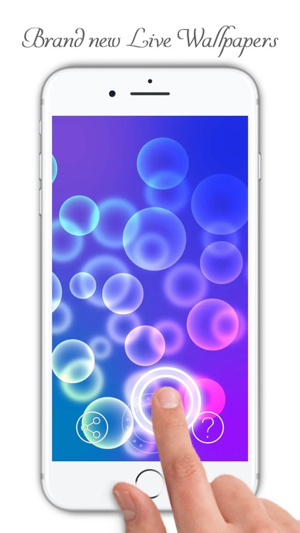 Glow Live wallpapers for iPhone 6s , 6s plus