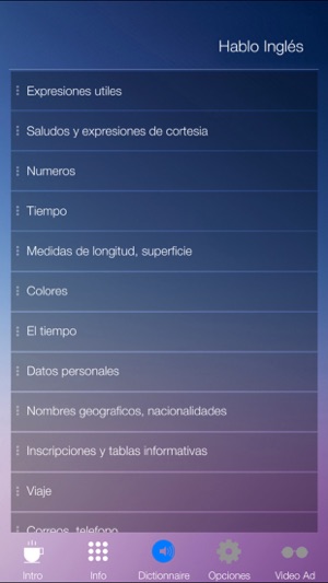 Aprender Inglés: Audio Curso y Vocabulario Rápido(圖2)-速報App