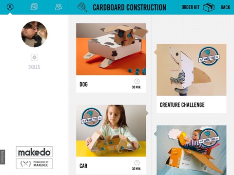 Makedo - Cardboard construction screenshot 2