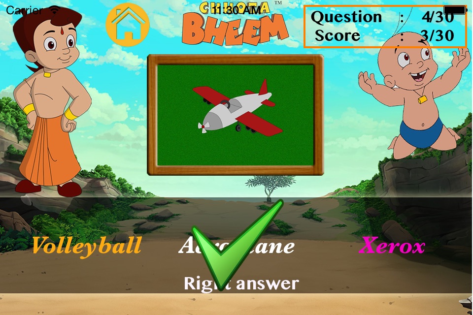 Words and Alphabets Game with Bheem screenshot 4