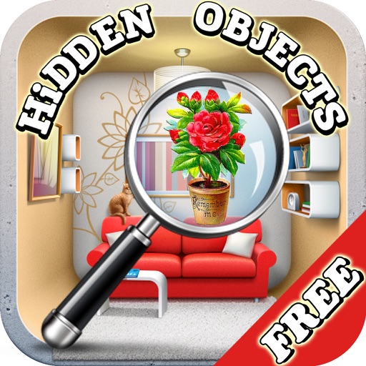 Free Hidden Objects:Interior Hidden Object iOS App