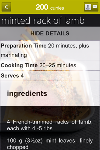 200 Curries from Hamlyn screenshot 4