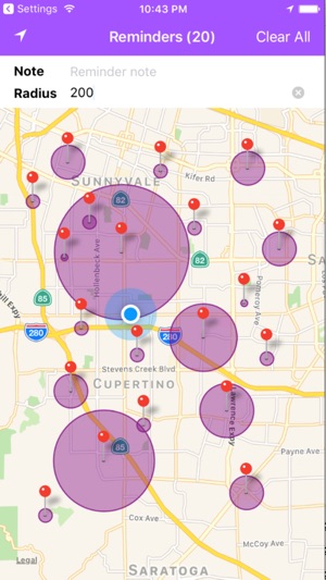 Easy Location Reminder Lite(圖1)-速報App