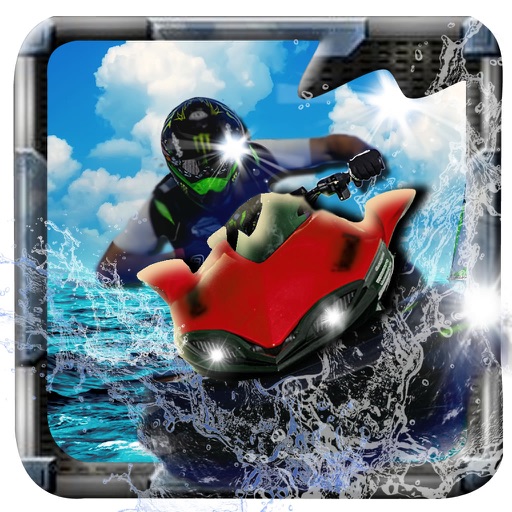 Crazy On Jetski Pro Icon