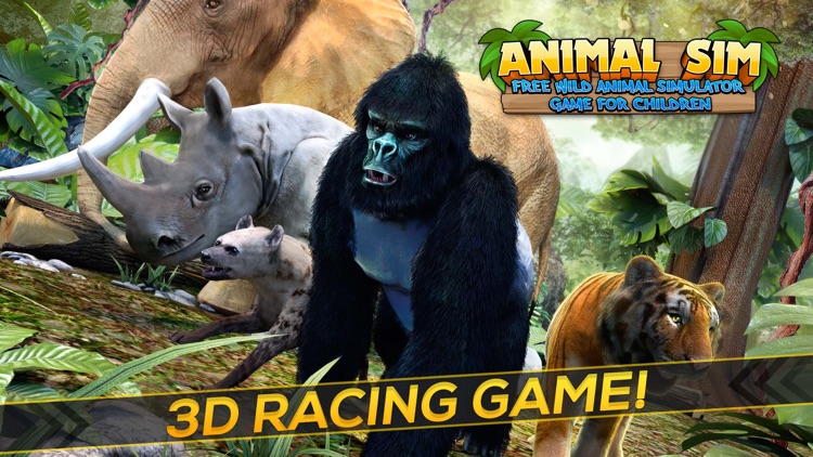 Animal Sim . Wild Animal Simulator Game Free By Lab Cave Apps S.l