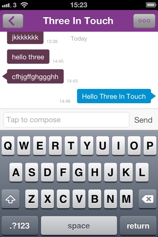 Three inTouch screenshot 3