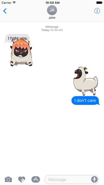 Baby Sheep Sticker screenshot-3