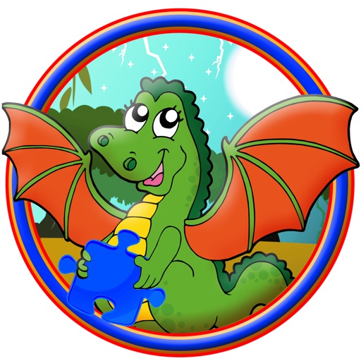Puzzle Dragon Pet Jigsaw Game For Kids icon