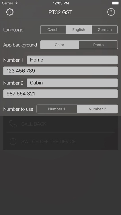 PT32 GST - GSM termostat screenshot-3