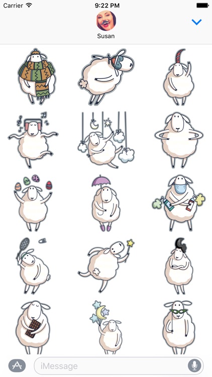 Baa the Sheep – Farm Animal Stickers for iMessage