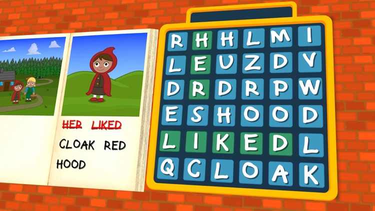 Storybook Wordsearch - Red Riding Hood screenshot-4