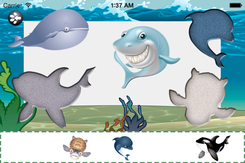 Puzzles Animals for kids screenshot 2