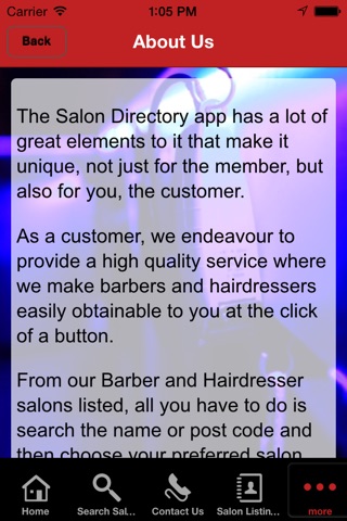 Salon Directory screenshot 4