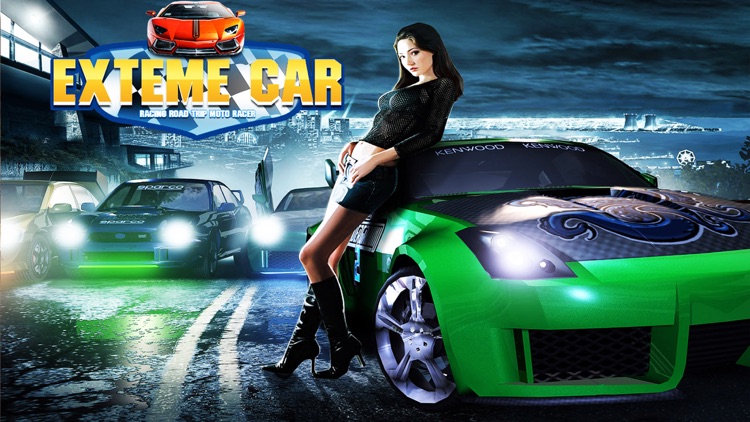 Free Exteme Car Racing: Road Trip Moto Racer