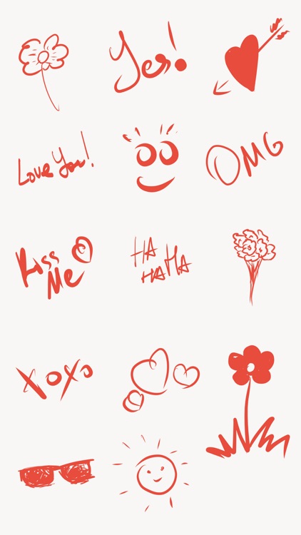Kiss Me! Stickers