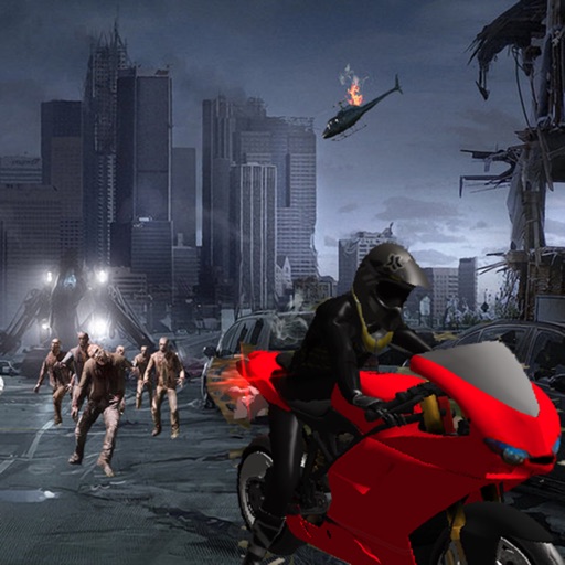 Zombie City : Motorcycle Race iOS App