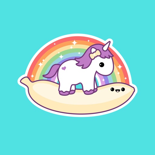 Unicorns - Redbubble sticker pack icon