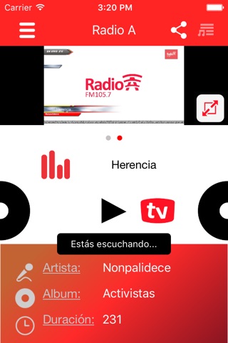 Radio A Oficial screenshot 4