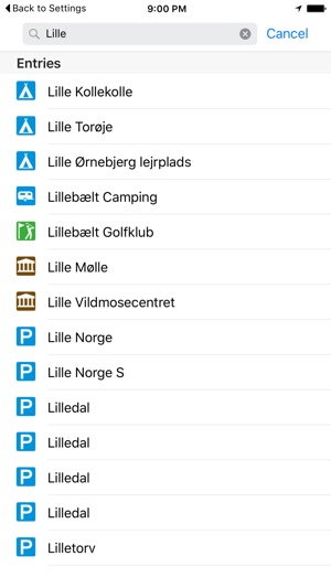 Leisuremap Denmark, Camping, Golf, Swimming, Car parks, and (圖1)-速報App