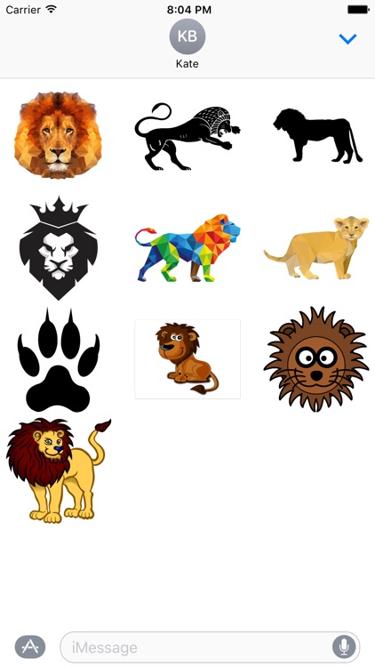 Lion Sticker Pack