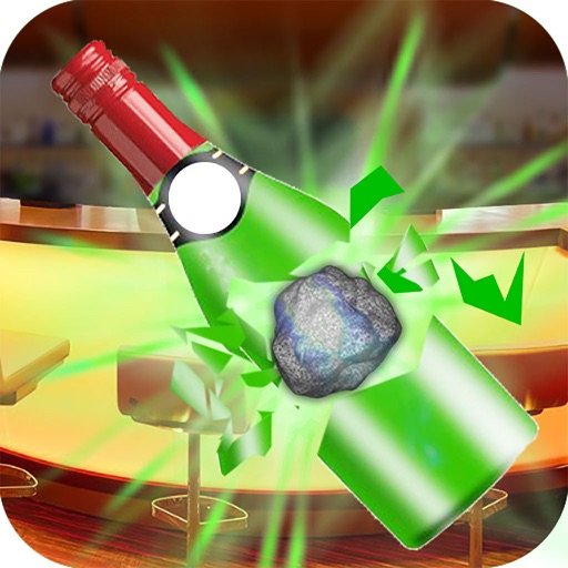 Bottle Shoot With Stone - 3D Bottles Shootout Training with rocks and Stones iOS App