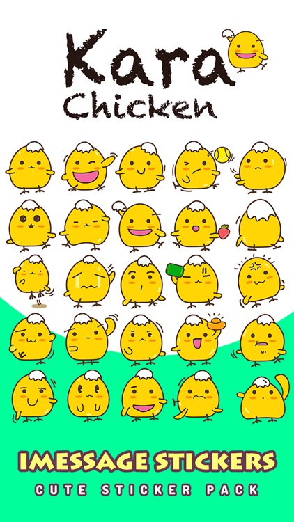Kara Chicken - Cute Stickers by NICE Sticker