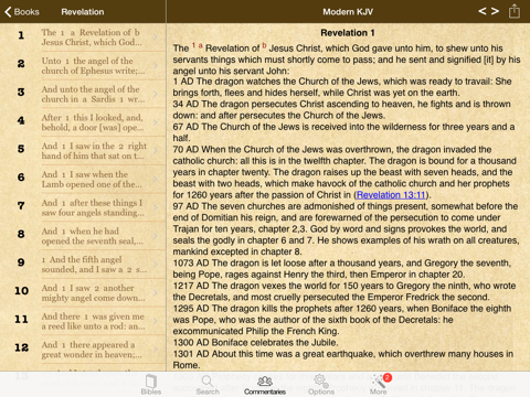 Скриншот из Bible Commentaries