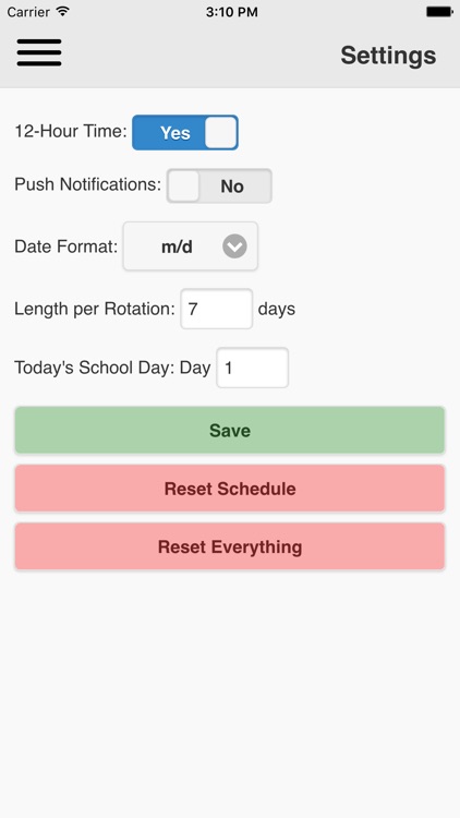 Block Schedule Helper screenshot-4