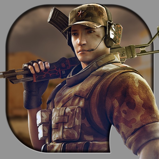 Commando Desert sniper Front Line War 2017 Icon