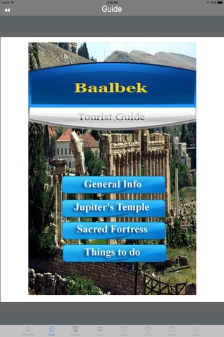 Baalbek & Its Ruined Temples Tourist Travel Guide screenshot 2
