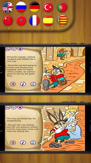 Pinocchio classic tale - Interactive book(圖1)-速報App