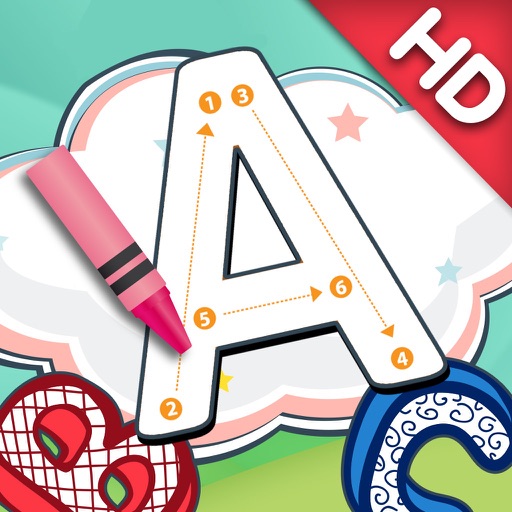ABC Practice Tracing Letters Handwriting Preschool iOS App