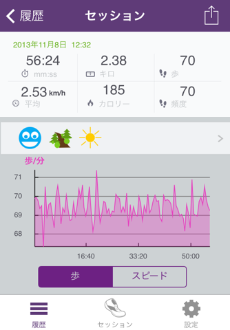 Pedometer Step Counter PRO by Runtastic screenshot 2