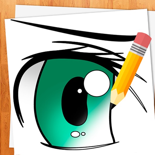 How to Draw Anime Eyes - Easy Lessons iOS App