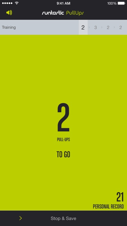 Runtastic Pull Ups Workouts, Counter & Trainer